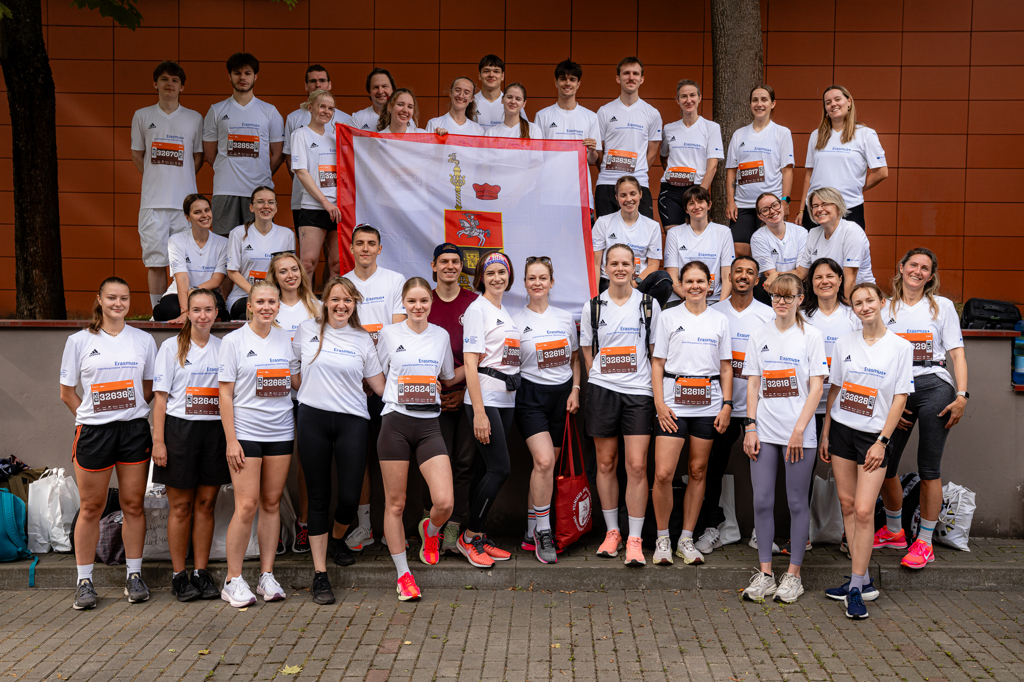 VU komanda Vilniaus maratone 2025