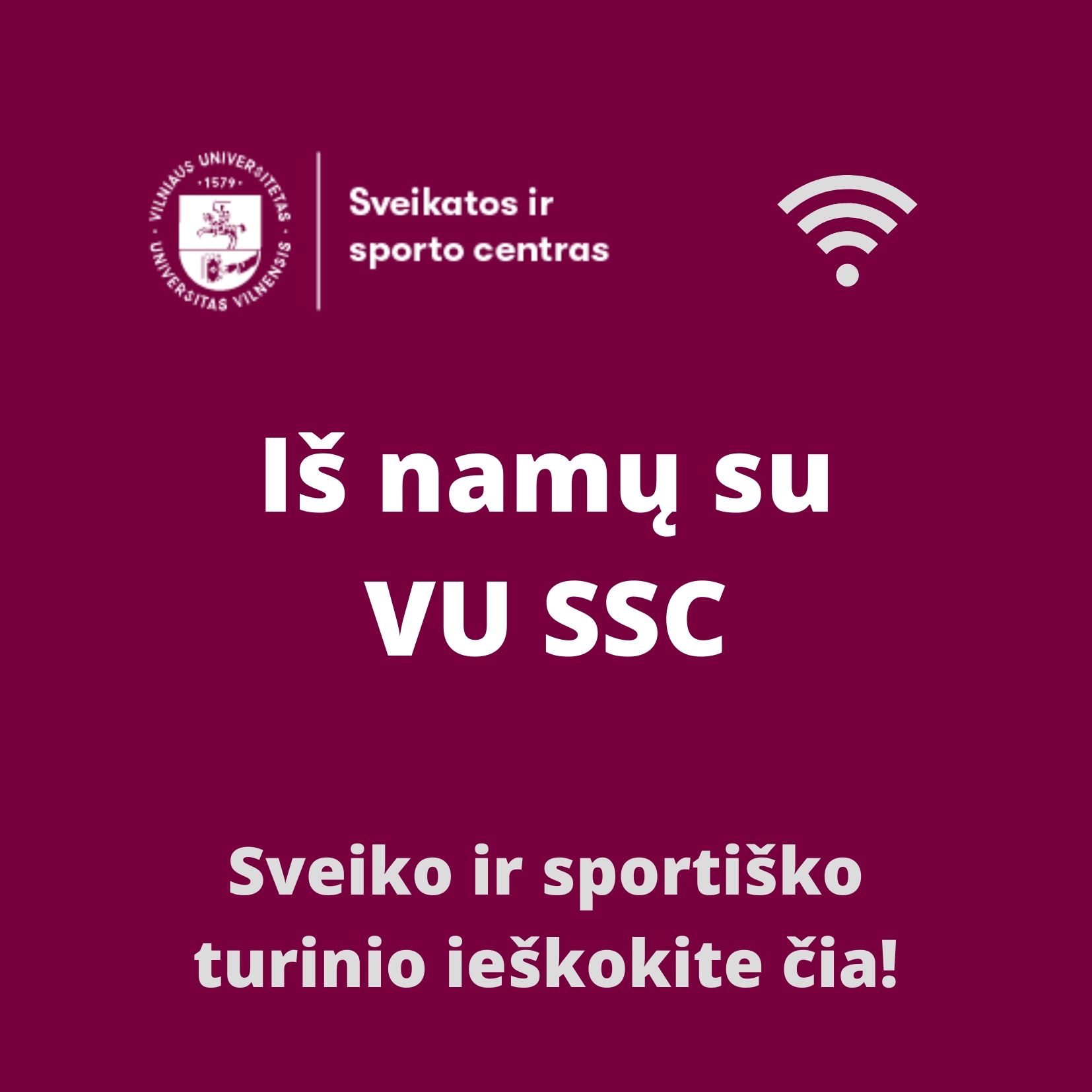 Sveiko ir sportiško turinio ieškokite čia