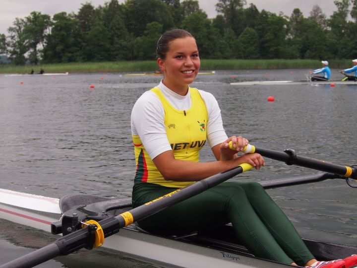 Milda Valčiukaitė (MIF) – geriausia VU 2013 metų sportininkė. Asmeninio archyvo nuotr.