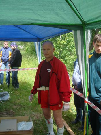 Komandos treneris R. Cijūnėlis veteranų varžybose iškovojo sidabro medalį