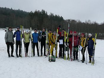 VU slidinėjimo rinktinė džiaugiasi pergale