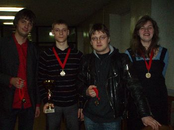 VU šachmatininkai - čempionato nugalėtojai