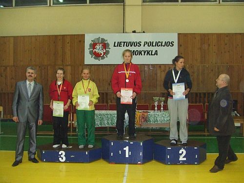 Merginų grupėje studentėms pavyko išlikti tarp prizininkių, jos iškovojo III komandinę vietą. SSC archyvo nuotr.