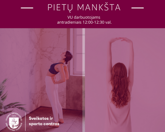 pietų mankšta