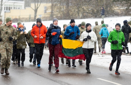 Tarptautinis pagarbos bėgimas „Gyvybės ir mirties keliu“ / Ž. Gedvilos / BNS nuotr.